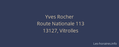 Yves Rocher