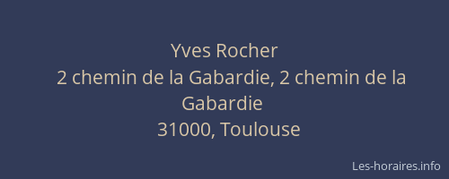 Yves Rocher