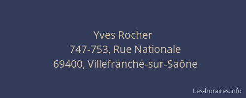 Yves Rocher
