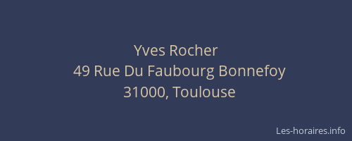 Yves Rocher