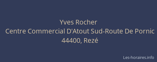 Yves Rocher