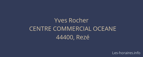 Yves Rocher
