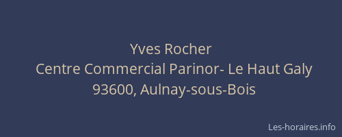 Yves Rocher
