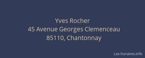 Yves Rocher