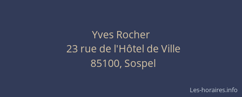 Yves Rocher