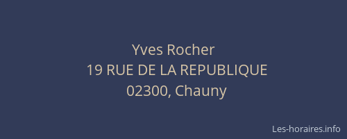 Yves Rocher