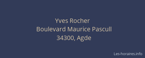 Yves Rocher