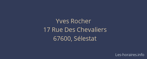 Yves Rocher