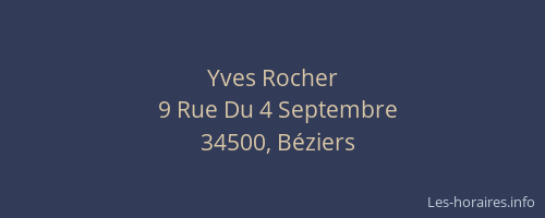 Yves Rocher