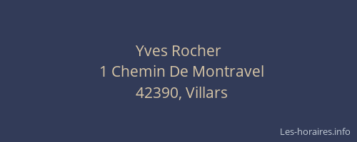 Yves Rocher
