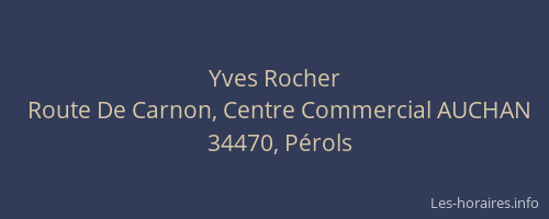 Yves Rocher