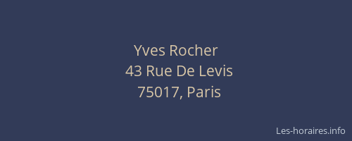 Yves Rocher
