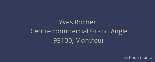 Yves Rocher