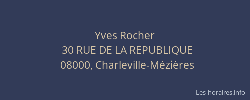Yves Rocher