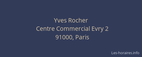 Yves Rocher