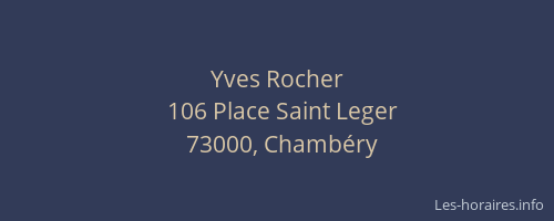 Yves Rocher