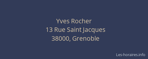 Yves Rocher