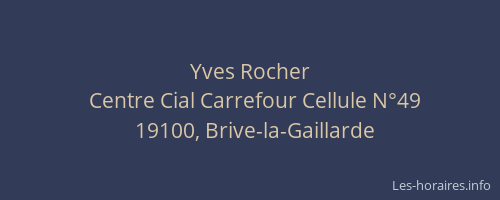 Yves Rocher