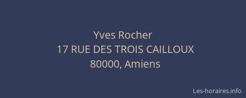 Yves Rocher