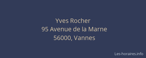 Yves Rocher