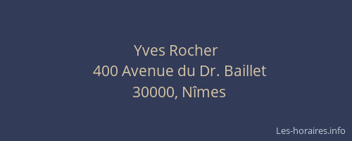 Yves Rocher