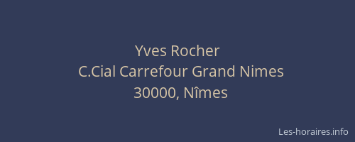 Yves Rocher