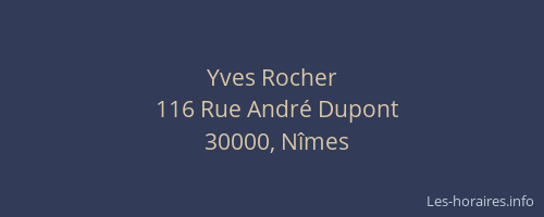 Yves Rocher
