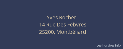 Yves Rocher