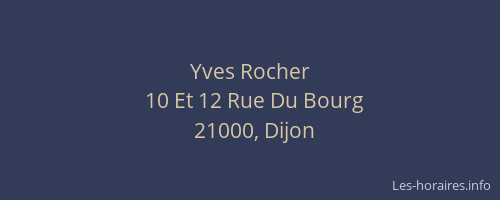 Yves Rocher