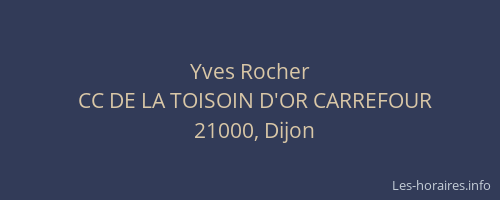 Yves Rocher