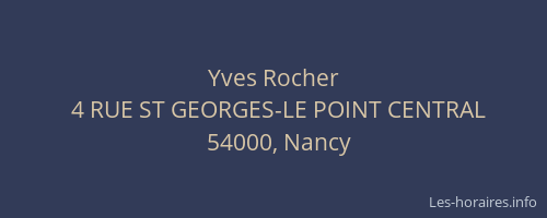 Yves Rocher