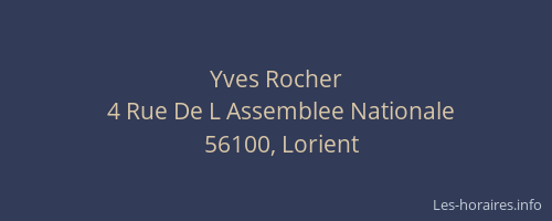 Yves Rocher