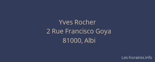 Yves Rocher