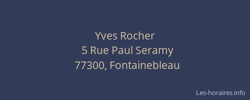 Yves Rocher
