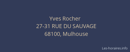 Yves Rocher