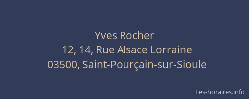 Yves Rocher