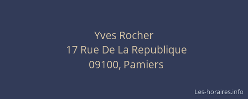 Yves Rocher