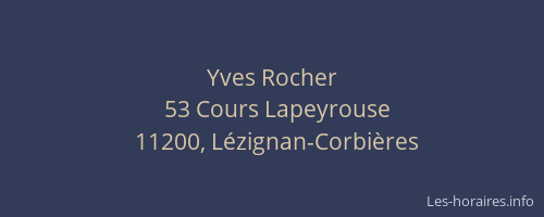 Yves Rocher