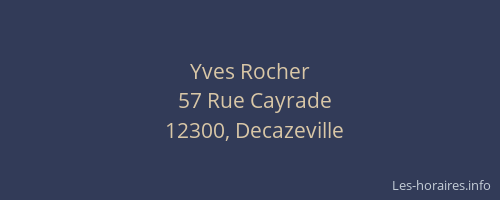 Yves Rocher