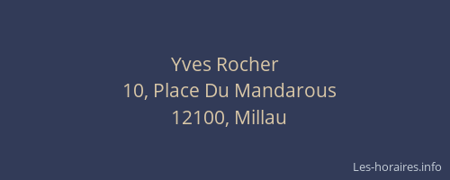 Yves Rocher