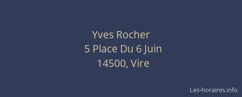 Yves Rocher