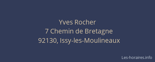 Yves Rocher