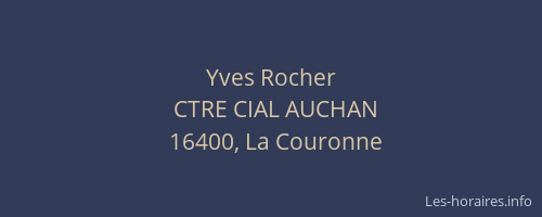 Yves Rocher