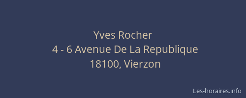 Yves Rocher