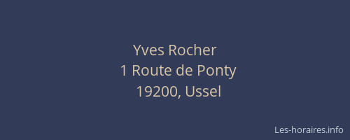 Yves Rocher