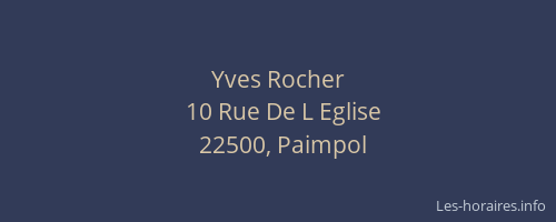 Yves Rocher