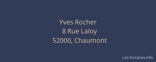 Yves Rocher