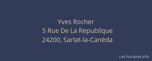 Yves Rocher
