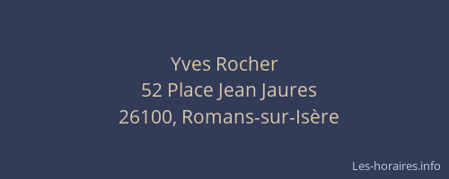 Yves Rocher