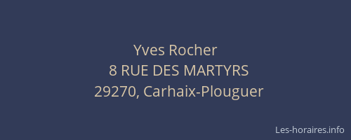 Yves Rocher
